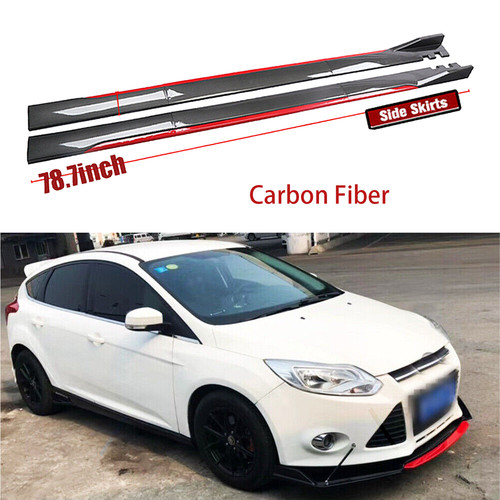 Carbon fiber side - carbon,